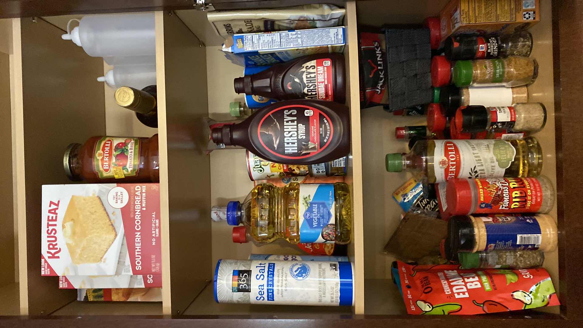 Photo 1 of CONTENTS KITCHEN CABINET SPICES