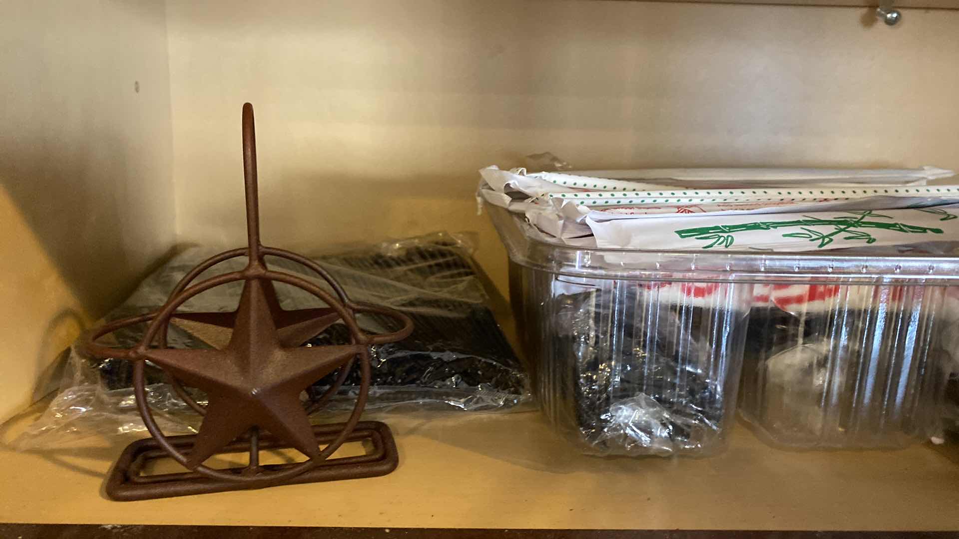 Photo 3 of CONTENTS OF KITCHEN CABINET MISC