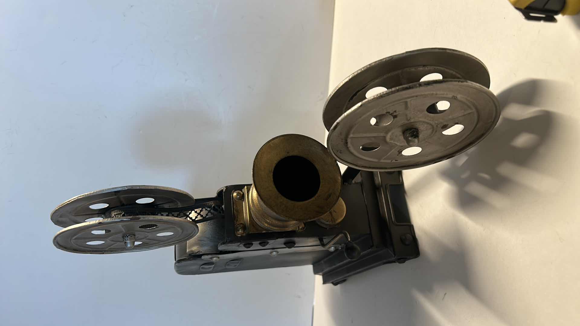 Photo 2 of HOME DECOR- METAL MOVIE PROJECTOR REPLICA 17” x 13”
