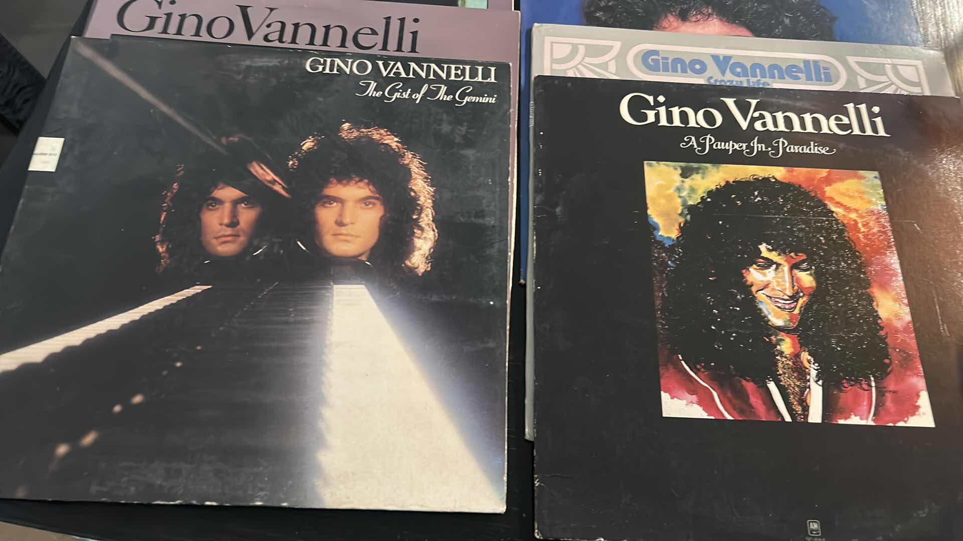 Photo 1 of GINO VANNELLI RECORD ALBUMS