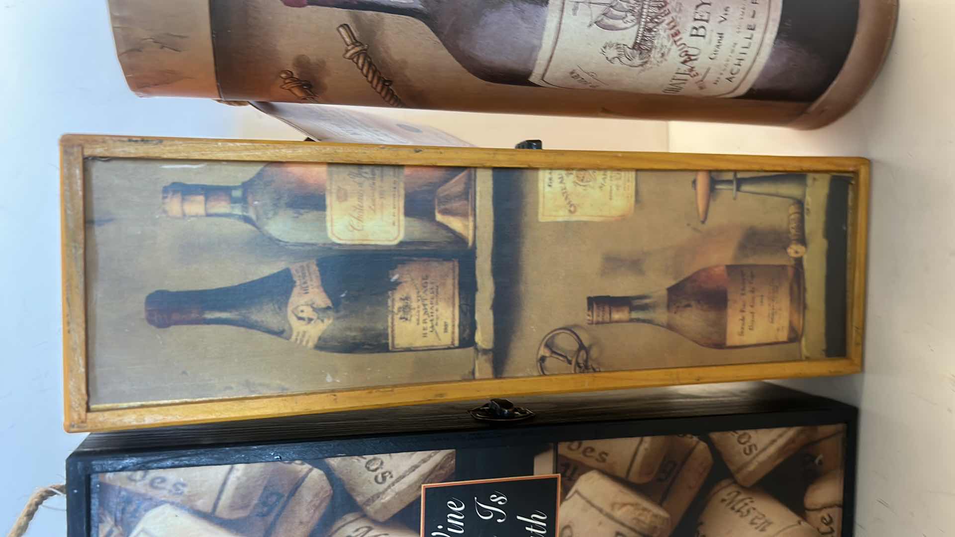 Photo 1 of 4 WINE STORAGE BOXES