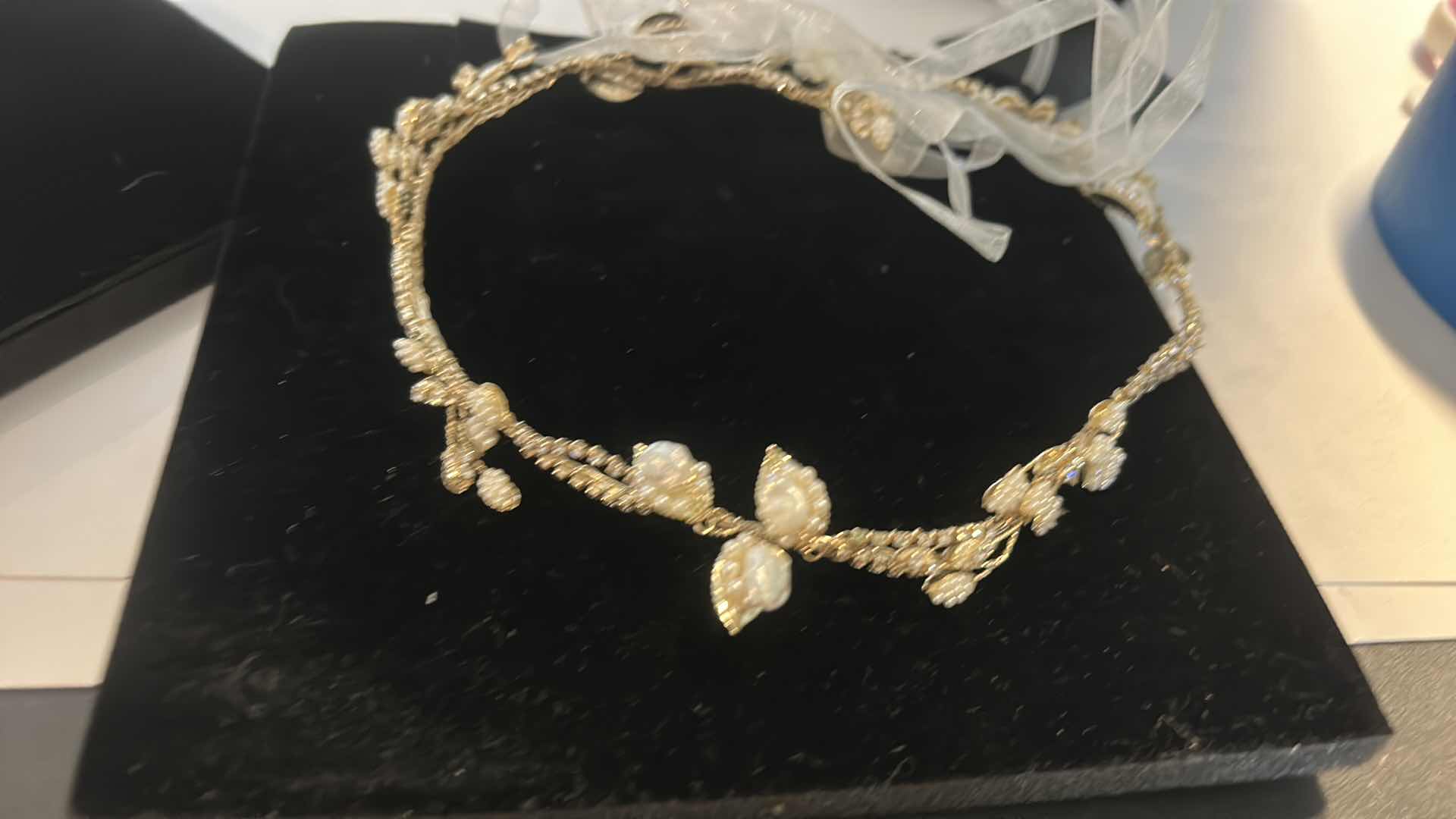 Photo 5 of COSTUME JEWELRY- NECKLACE/HAIR CROWN/ BELT