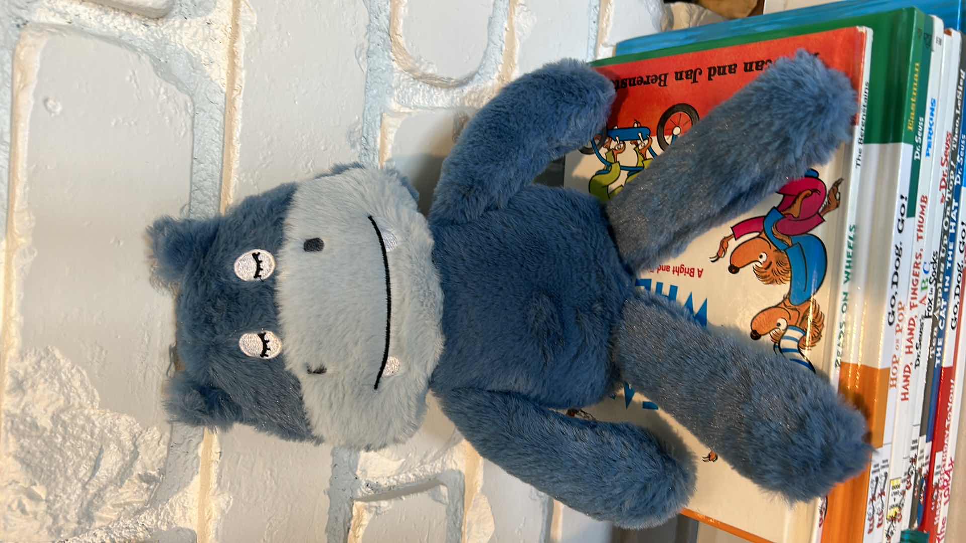 Photo 1 of CHILDRENS BOOK ASSORTMENT AND STUFFED ANIMAL