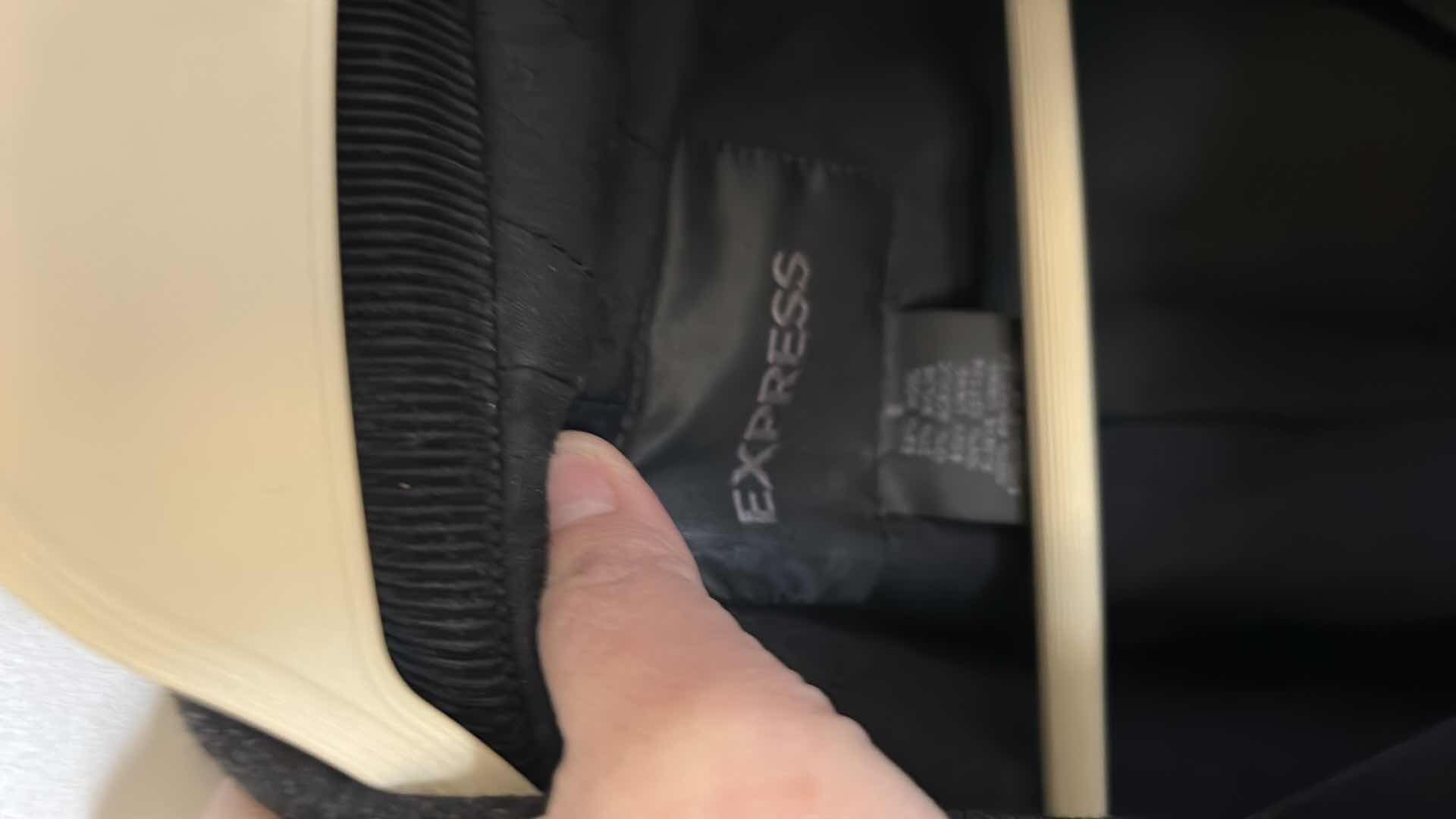 Photo 1 of MENSWEAR- EXPRESS WOOL BLEND JACKET SIZE SMALL