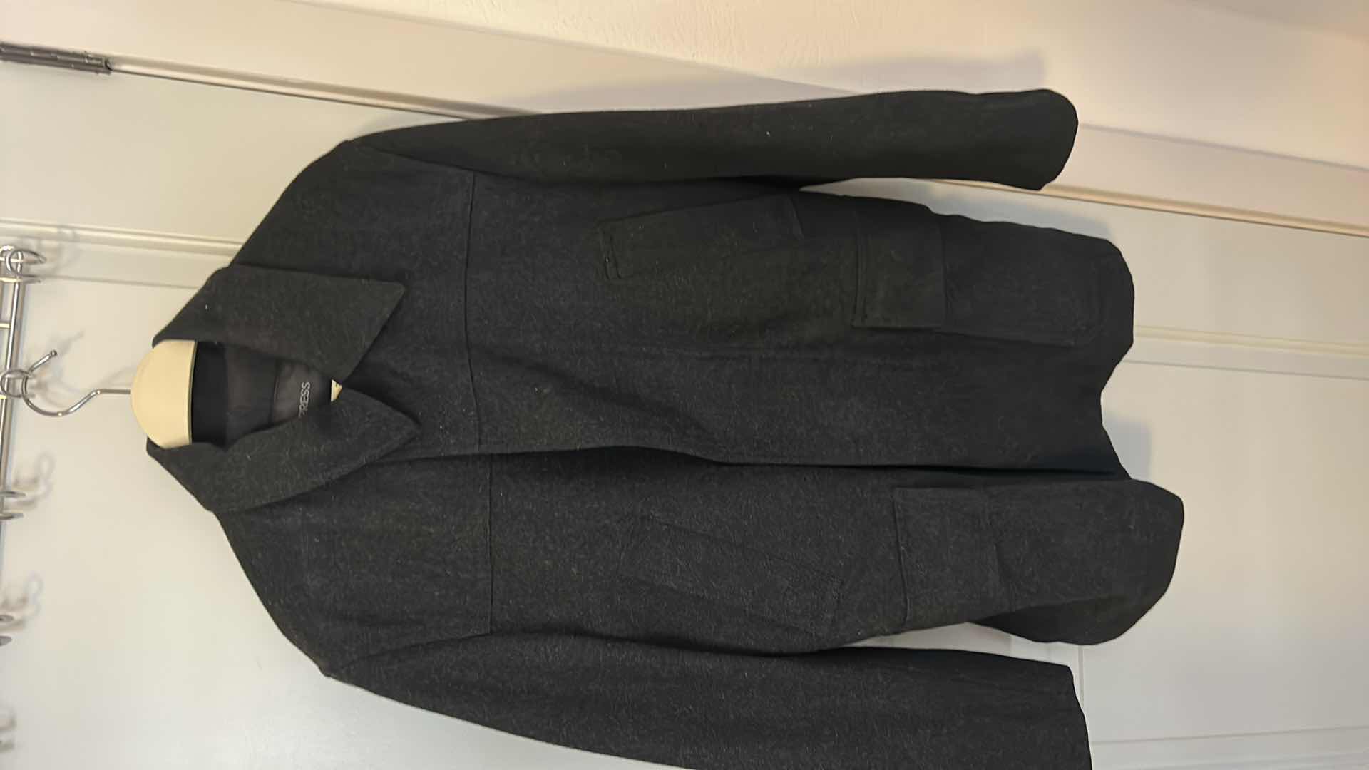 Photo 1 of MENSWEAR- EXPRESS WOOL BLEND JACKET SIZE SMALL