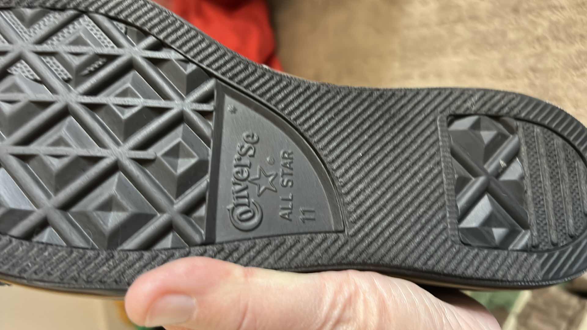 Photo 1 of ARMY ASSORTMENT CONVERSE ALLSTARS SIZE 11