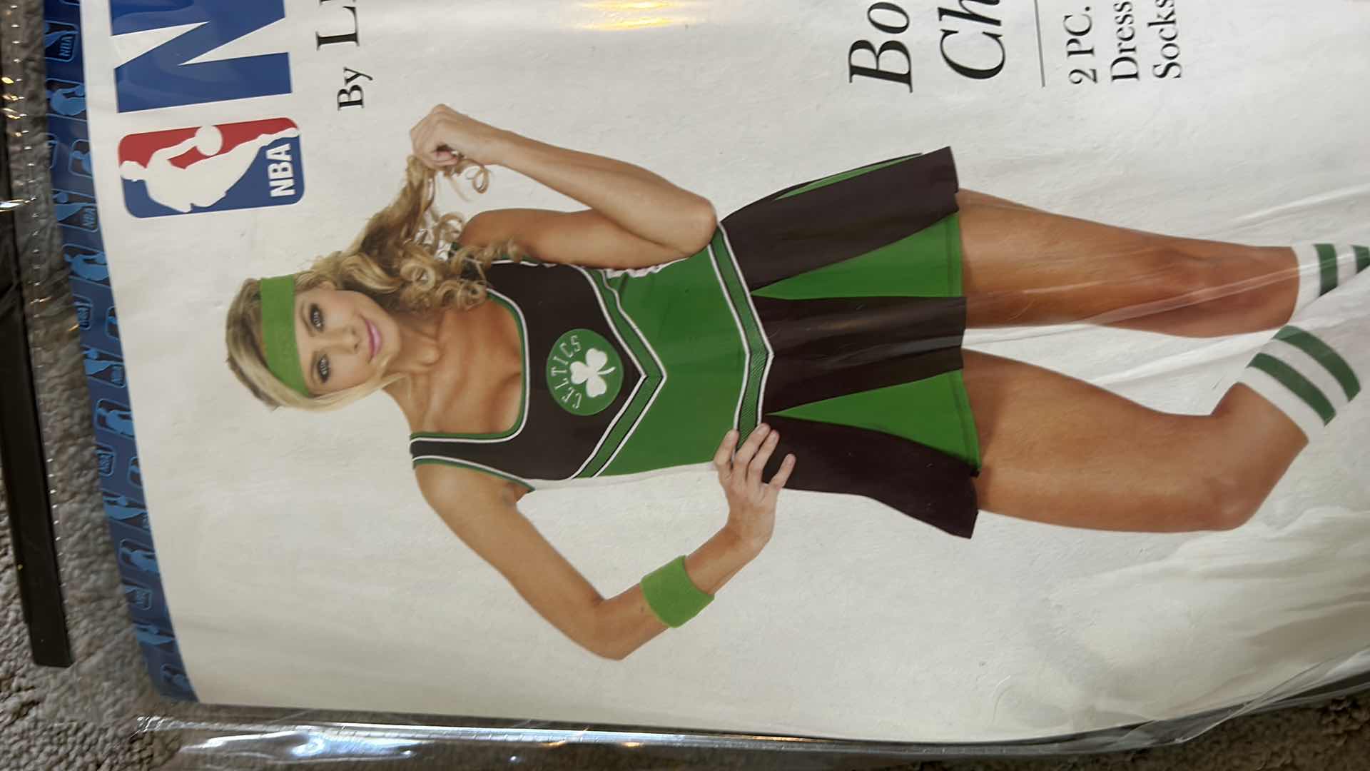 Photo 1 of NBA BOSTON CELTICS CHEERLEADER COSTUME