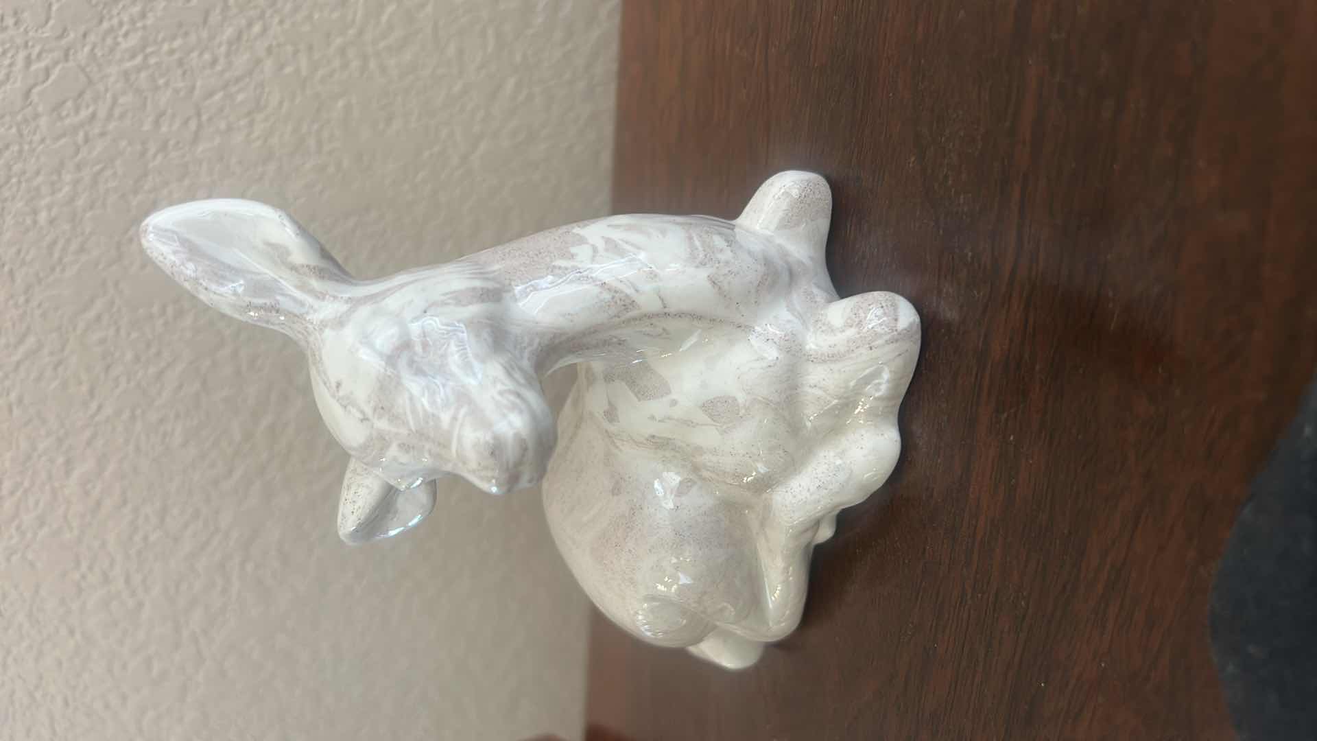 Photo 2 of FINE CERAMIC PORCELAIN MADE FROM ASHES THAT FELL DURING THE 1980 ERUPTION OF MT ST HELENS H5”