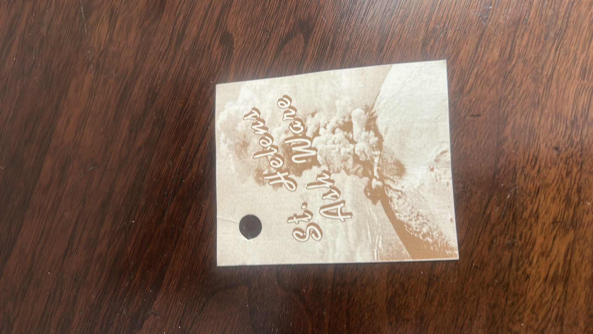 Photo 6 of FINE CERAMIC PORCELAIN MADE FROM ASHES THAT FELL DURING THE 1980 ERUPTION OF MT ST HELENS H5”