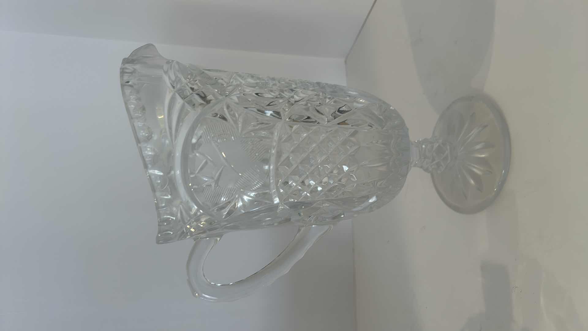 Photo 1 of CRYSTAL PITCHER AND ICE BUCKET