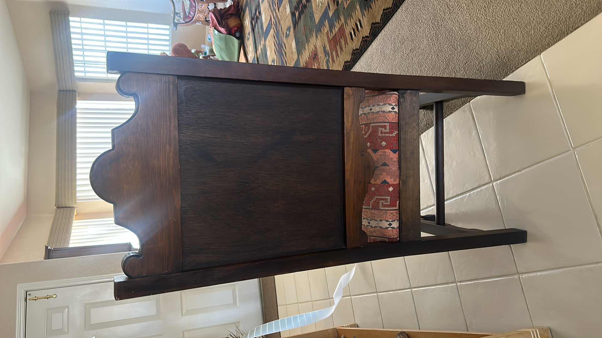 Photo 1 of CUSTOM DINING ROOM TABLE 7’ x 3’ x 29 1/2” PLUS TWO MORE CHAIRS NOT PICTURED