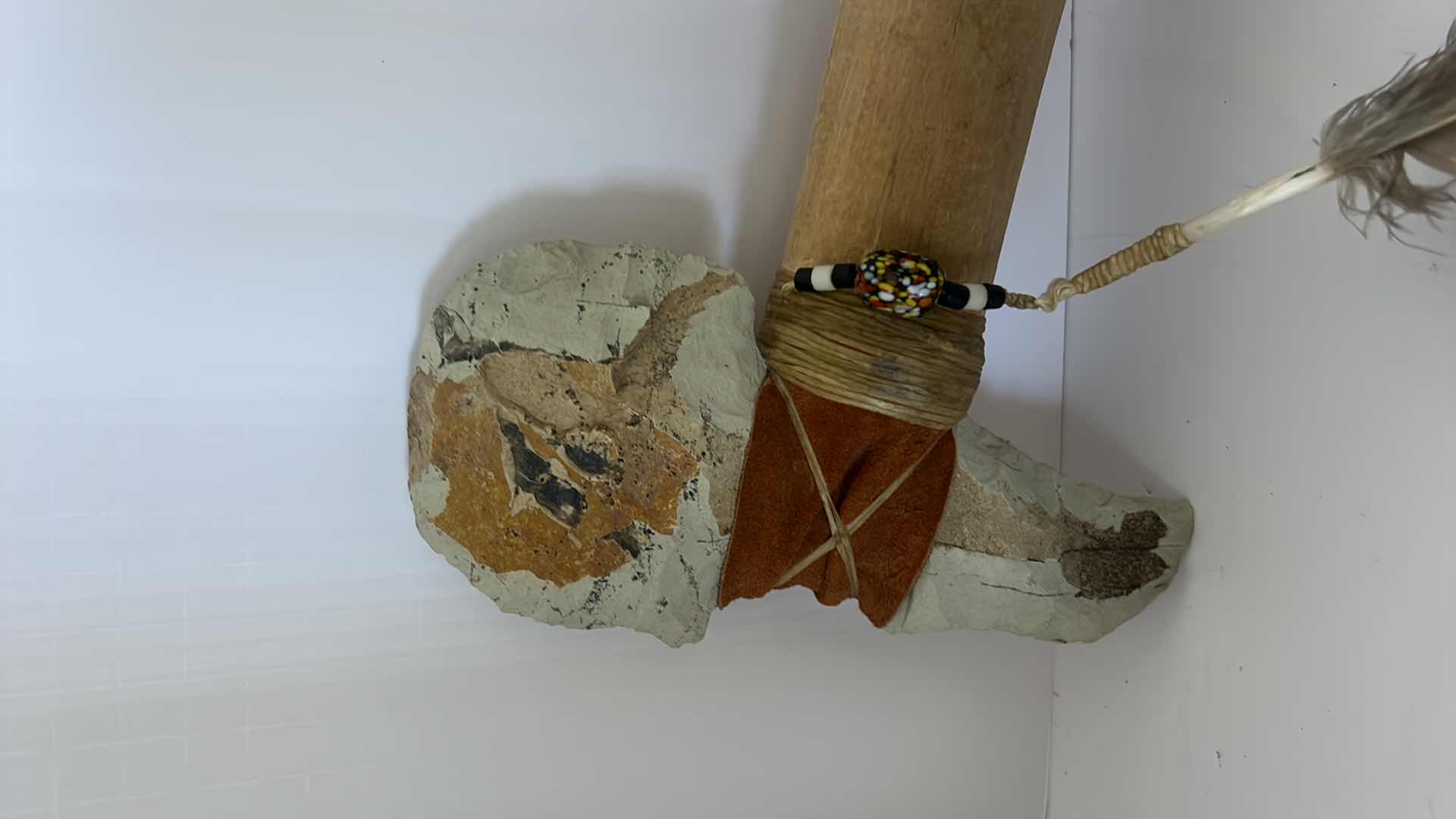 Photo 1 of INDIAN DECOR ( STATUE H 12”) TOMAHAWK 9” x 17”