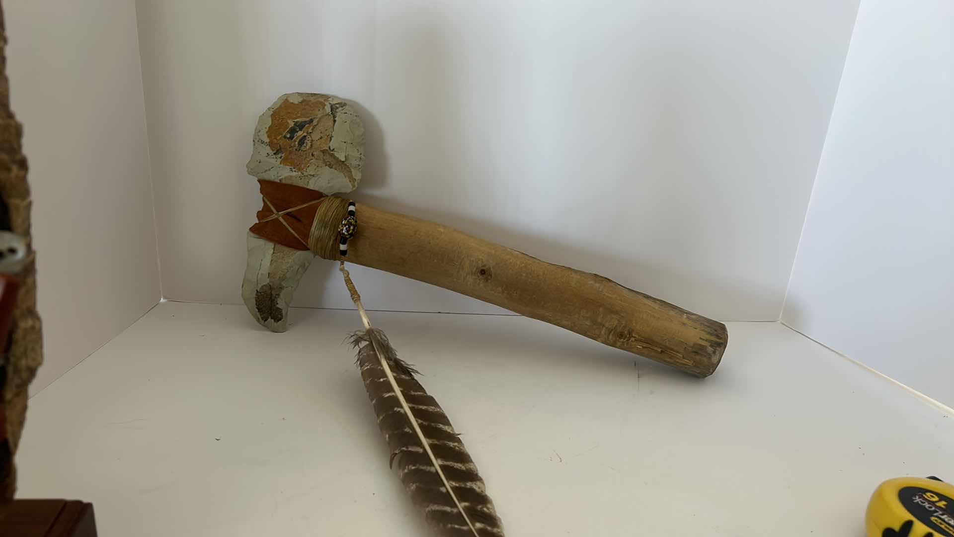 Photo 7 of INDIAN DECOR ( STATUE H 12”) TOMAHAWK 9” x 17”