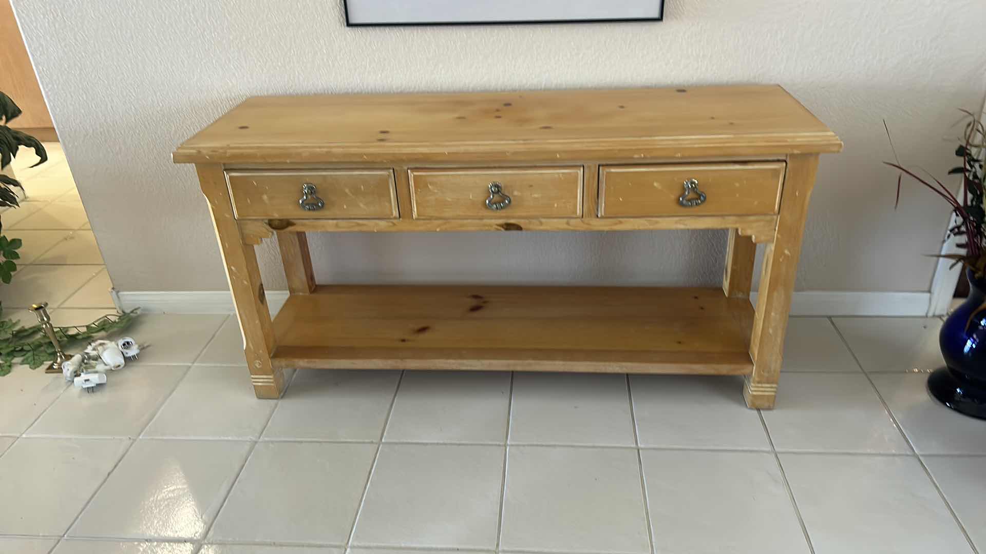 Photo 1 of KNOTTY PINE SIDEBOARD 58 1/2” x 17 1/2” x 29”