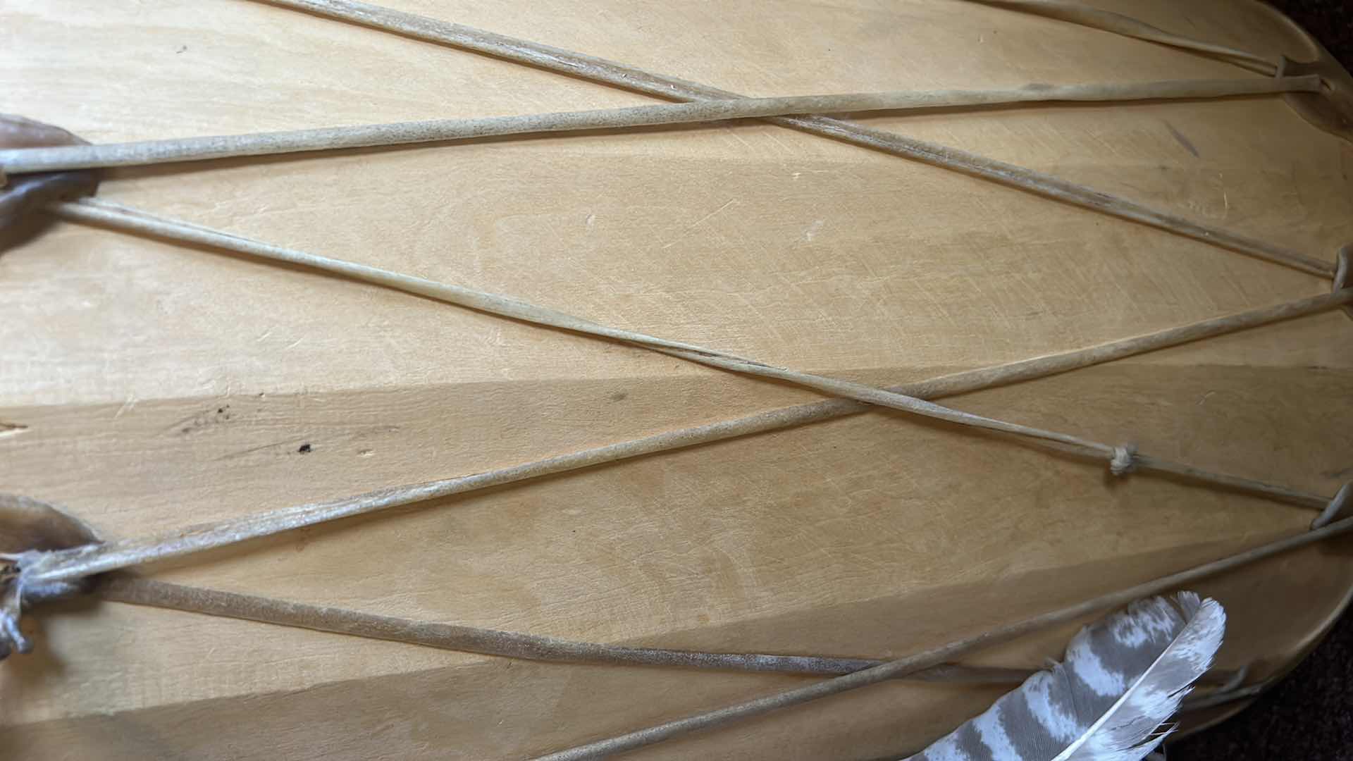 Photo 1 of CEREMONIAL DRUM H 19 3/4”