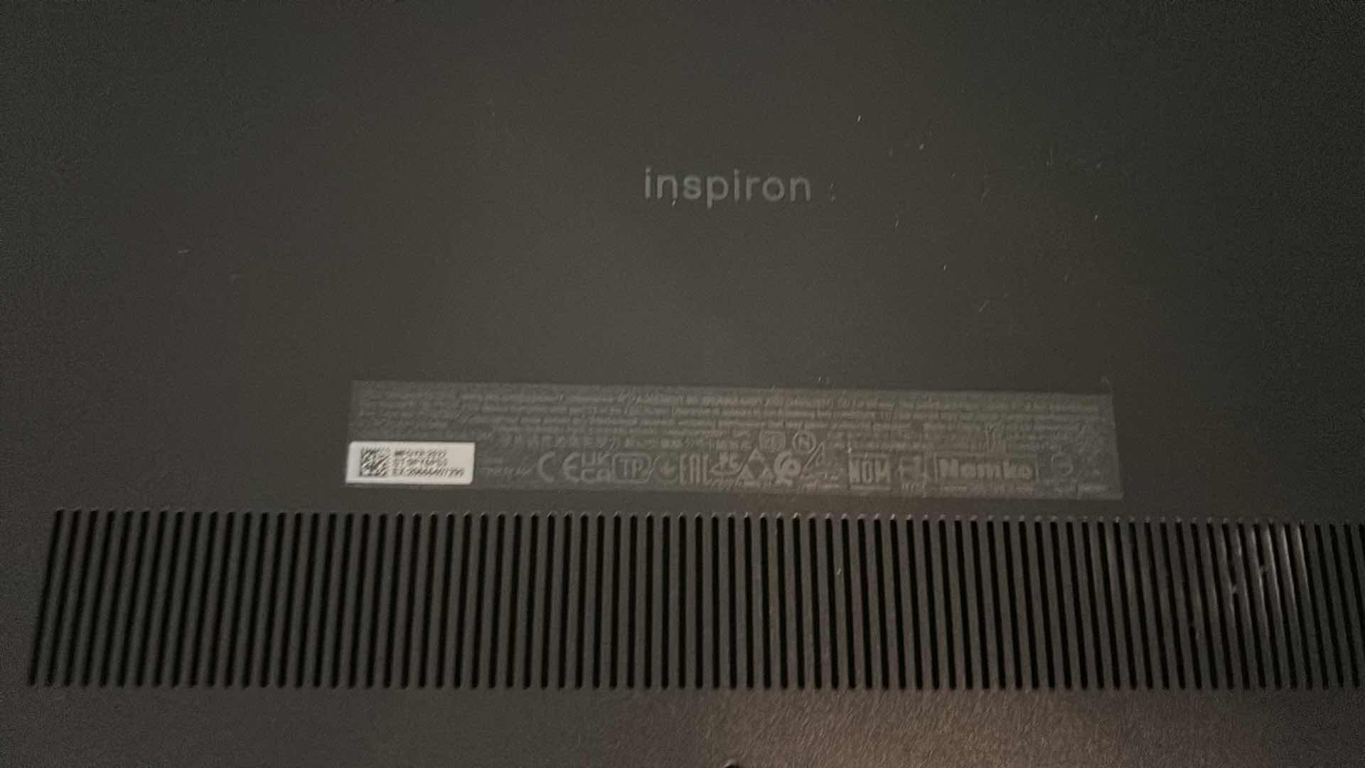 Photo 1 of DELL LAPTOP COMPUTER, CASE, 2 SPEAKERS AND MOUSE PAD