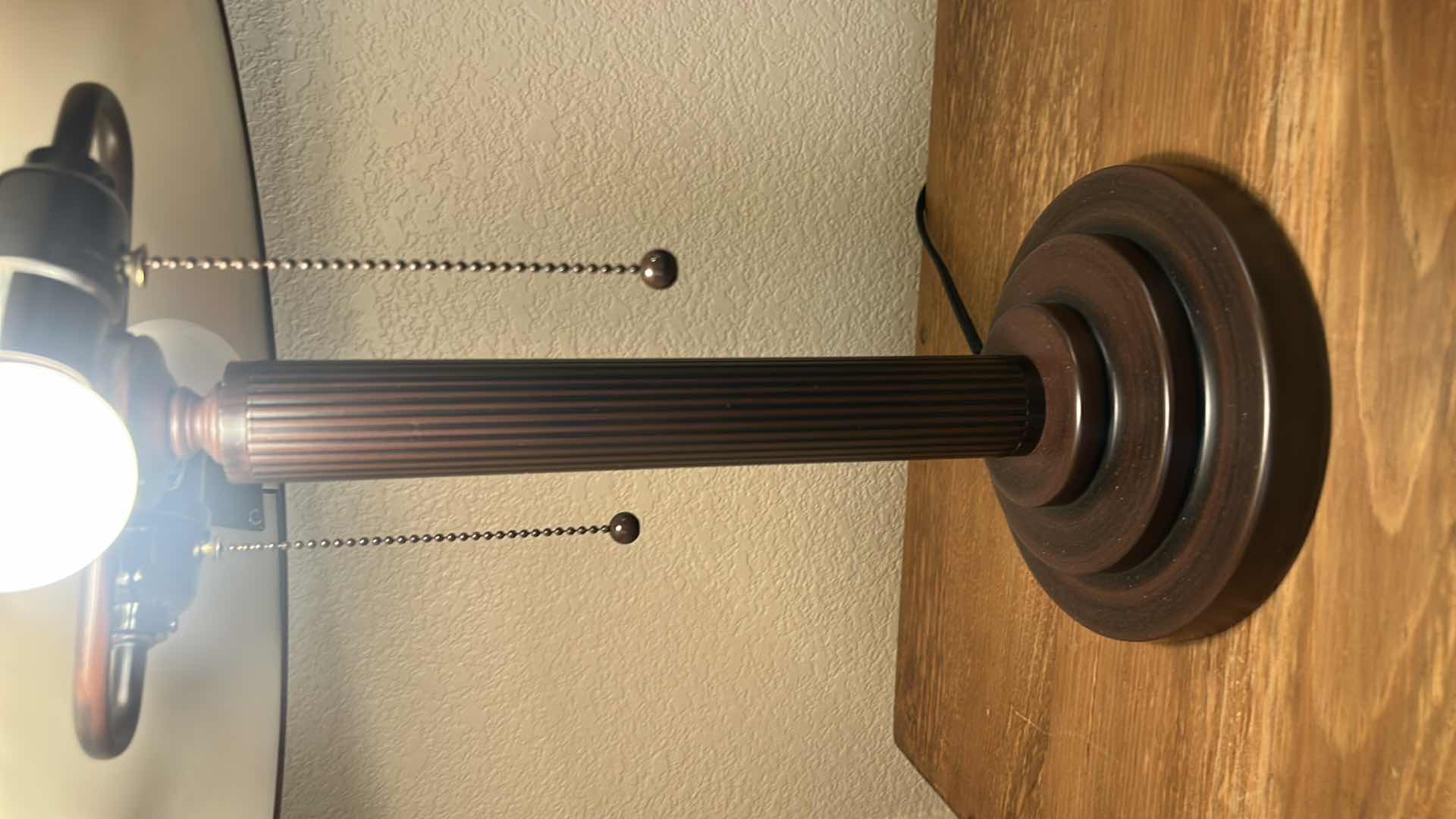 Photo 1 of METAL TABLE LAMP H19”