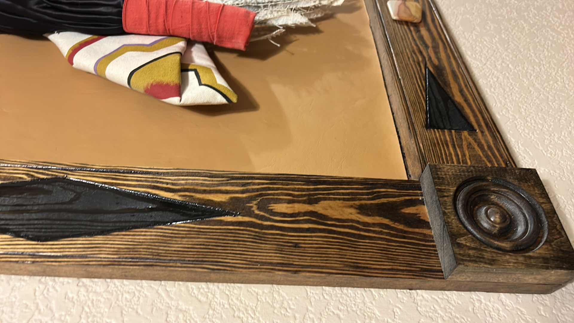 Photo 1 of LIFE SIZE NATIVE AMERICAN HEAD SCULPTURE IN 3D FRAMED ARTWORK 27” x 26 1/2” x 6.5”