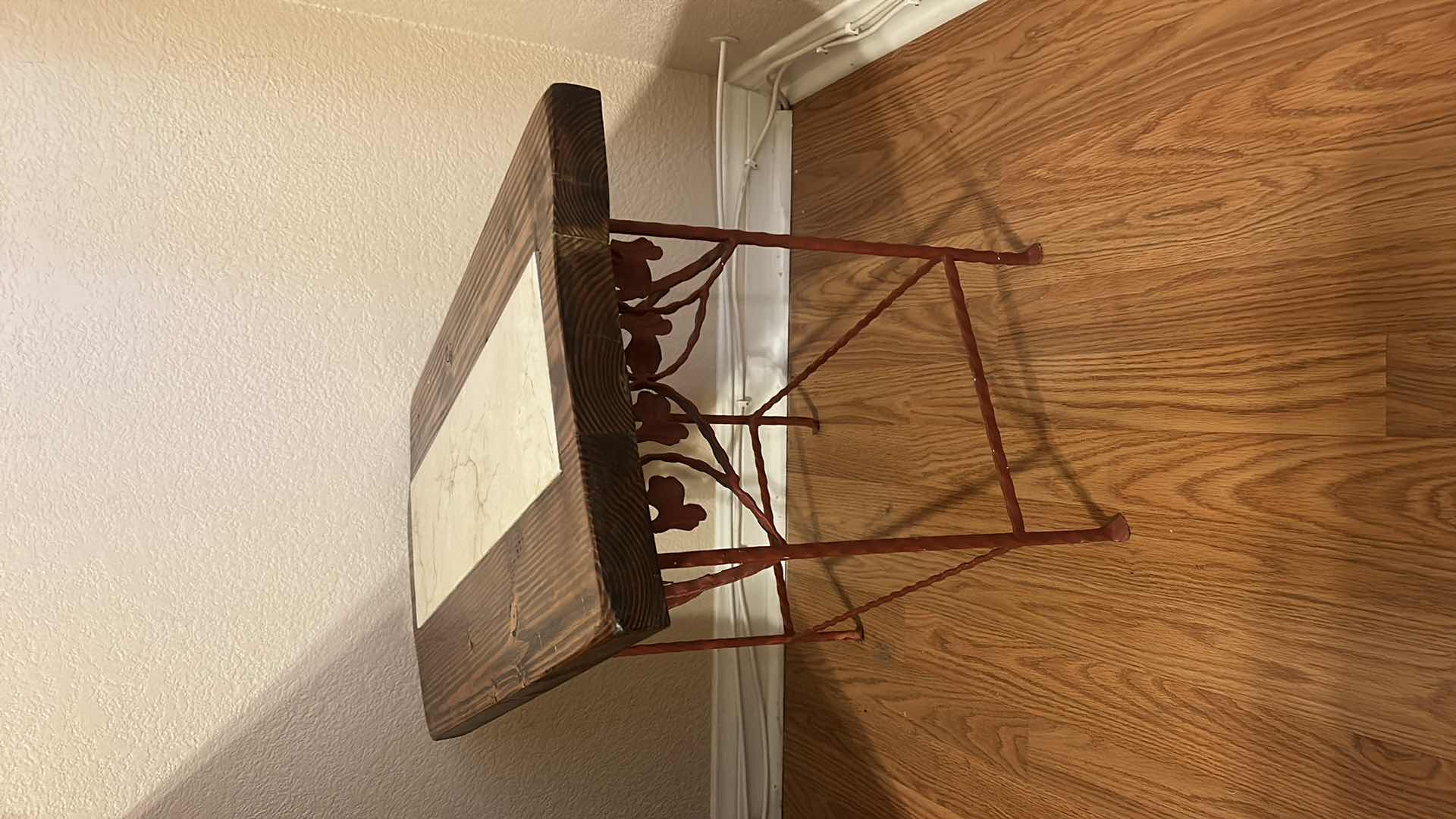 Photo 1 of HAND CRAFTED ACCENT TABLE 23 inches times 14 1/2 inches times 19 inches