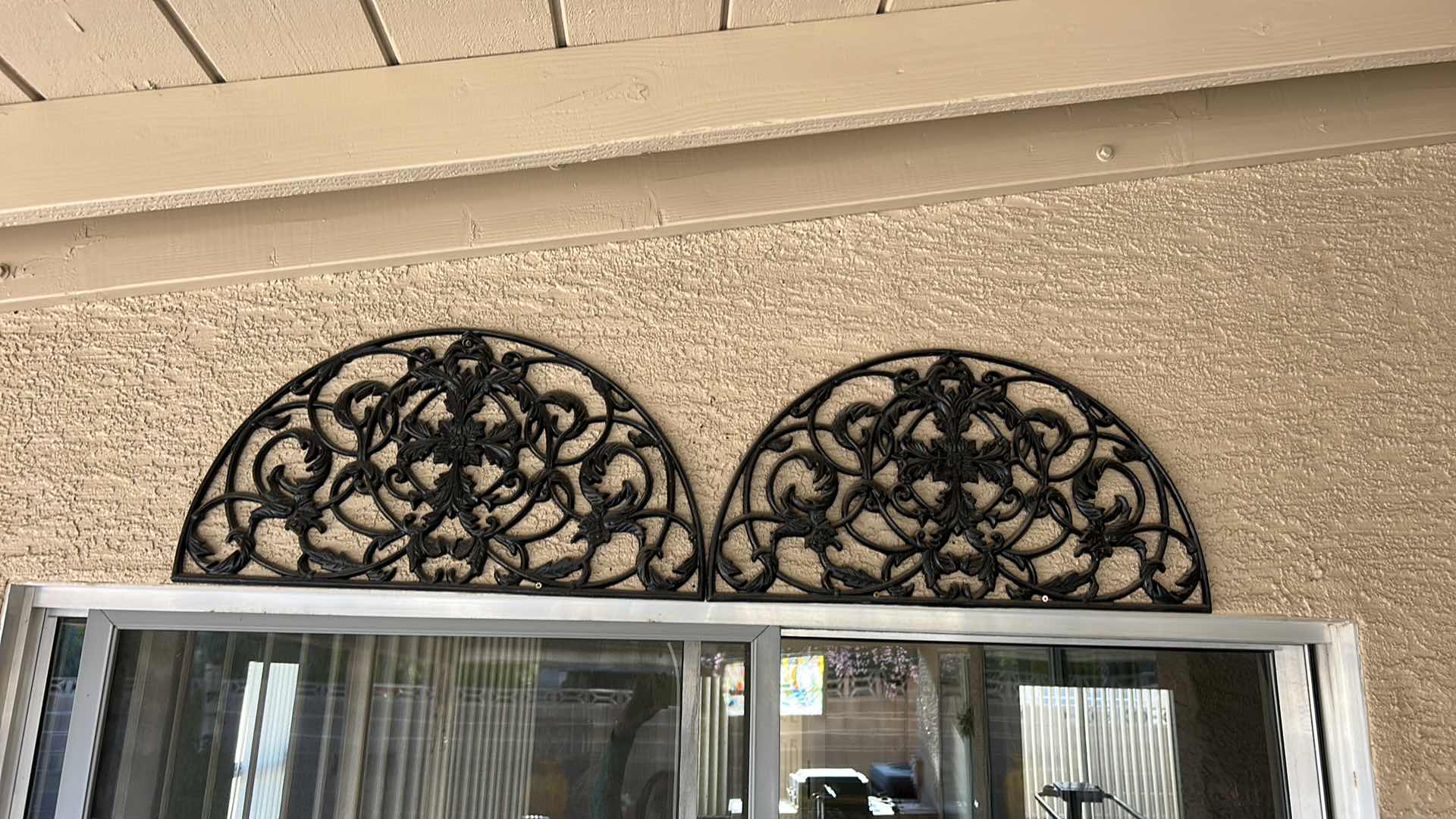 Photo 1 of OUTDOOR DECOR  27 1/2” x 15” each