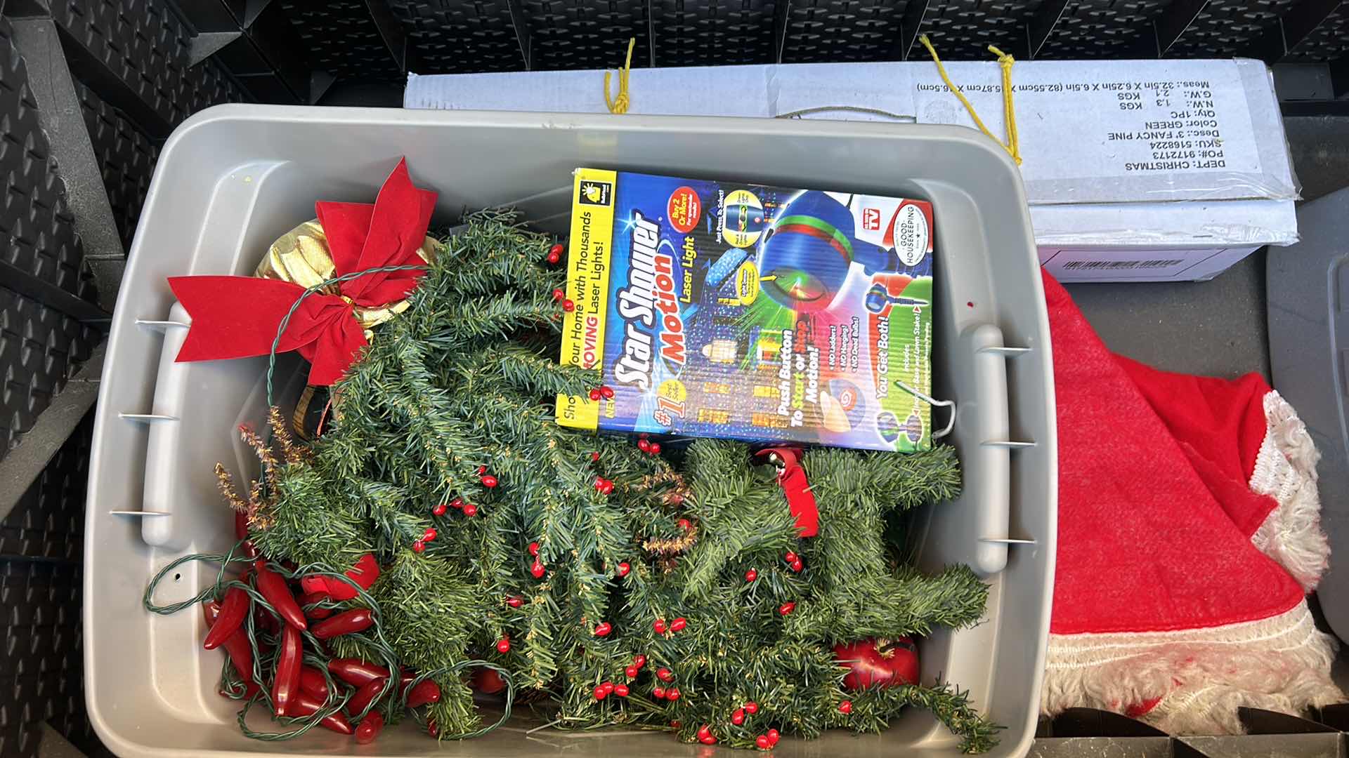 Photo 1 of LARGE OUTDOOR STORAGE WITH CHRISTMAS 51 1/2” x 28 1/2” x 25”