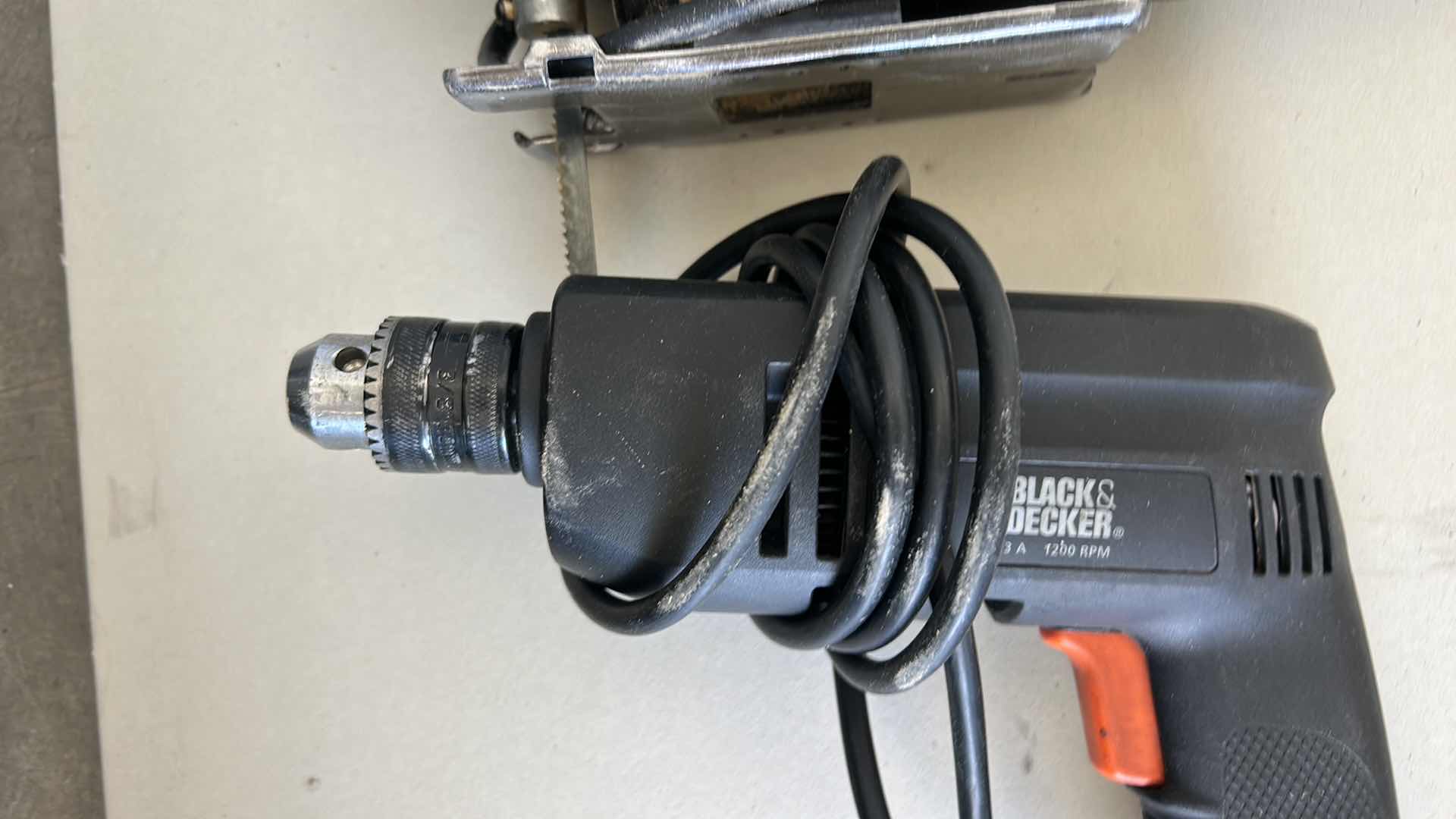 Photo 3 of BLACK AND DECKER DRILL AND CRAFTSMAN SCROLLER SAW