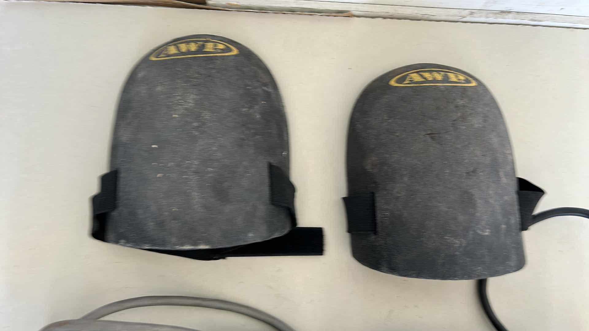 Photo 4 of GARAGE TOOLS: DRILL, STAPLE GUN AND KNEE PADS