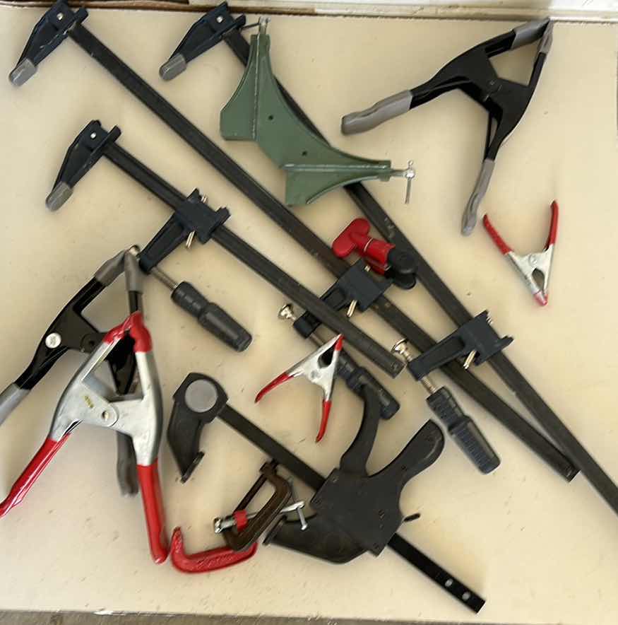 Photo 1 of GARAGE TOOLS - CLAMPS