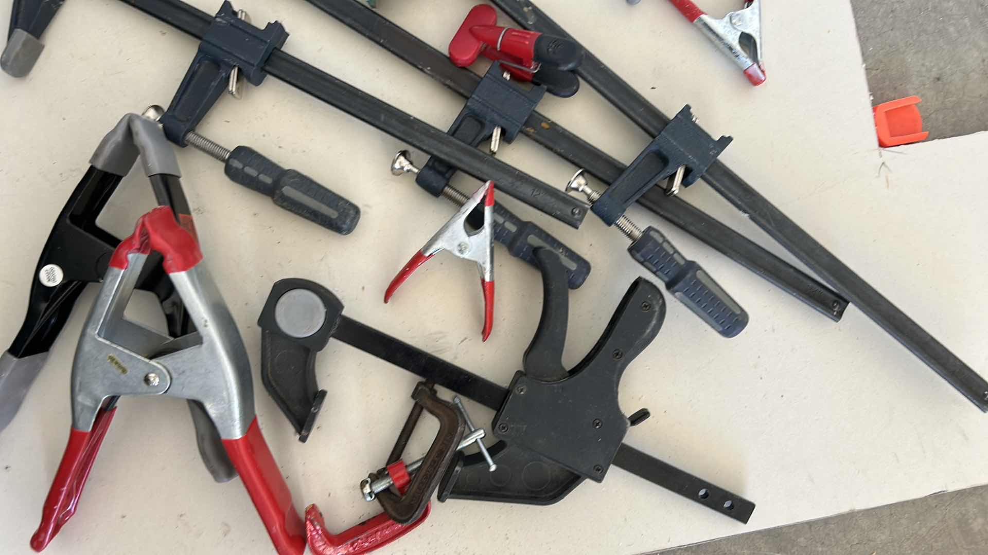 Photo 1 of GARAGE TOOLS - CLAMPS