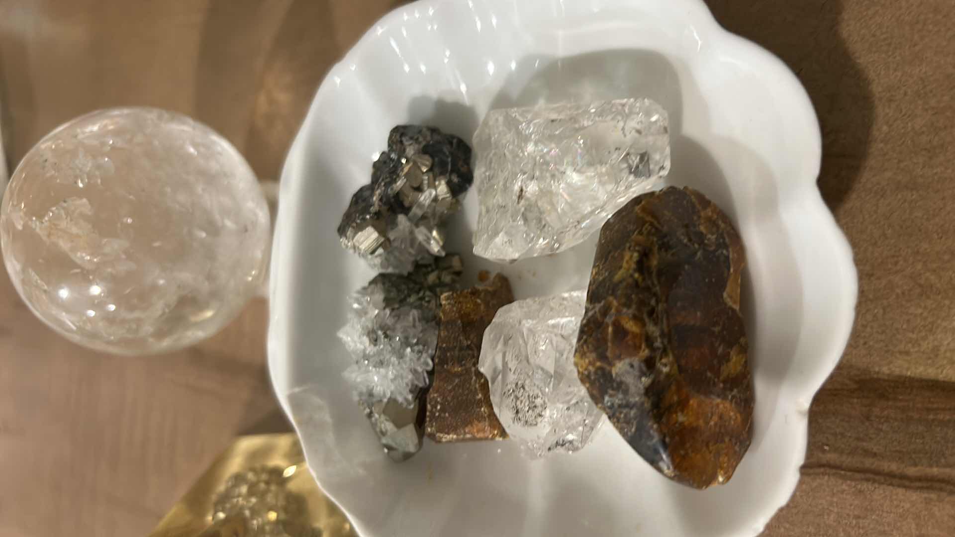 Photo 1 of CRYSTAL AND STONE ASSORTMENT