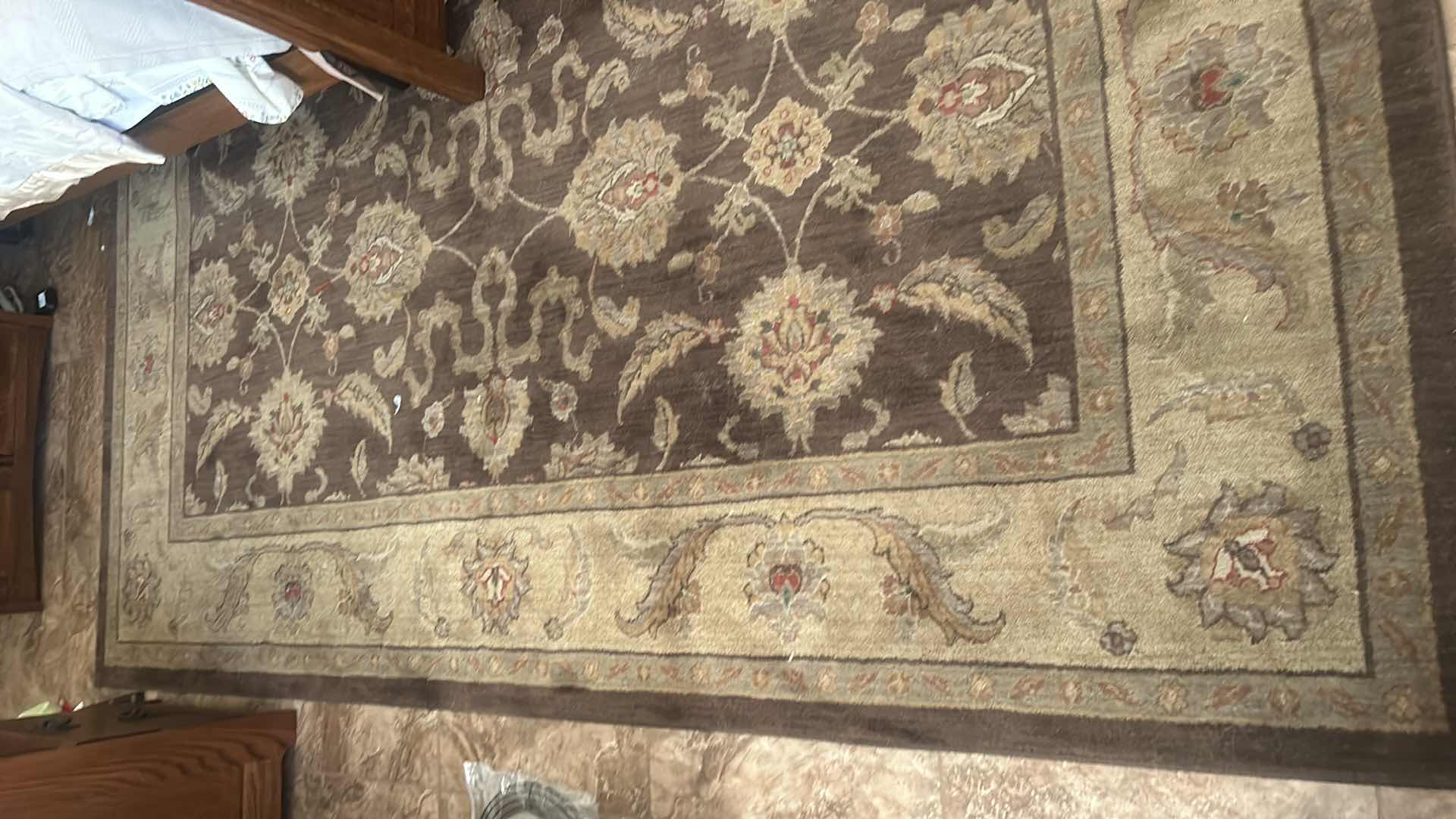 Photo 1 of ALLURE AREA RUG SIZE 9’ X 12’ 19”. COLOR: RAISIN. 100% NYLON.