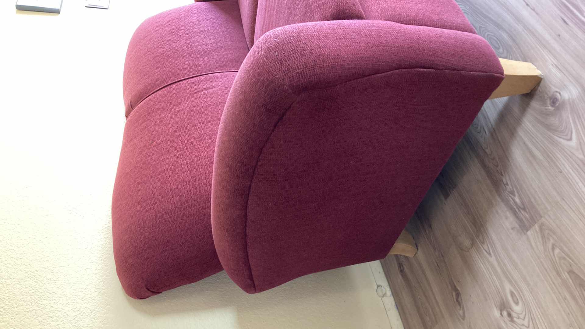 Photo 1 of ENGLAND CORSAIR POLYESTER FIBER LOVE SEAT 65” X 41” H39”