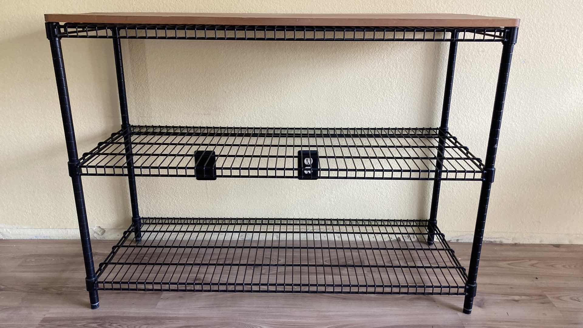 Photo 1 of METRO RACK W WOOD TOP 48” X 18” H35”