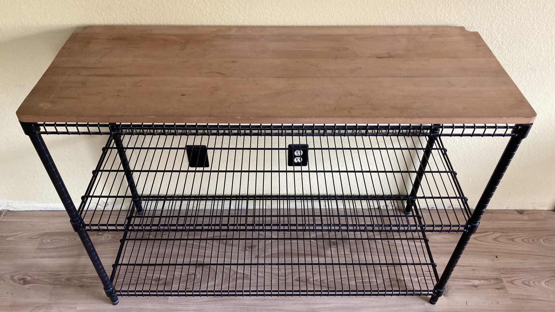 Photo 1 of METRO RACK W WOOD TOP 48” X 18” H35”