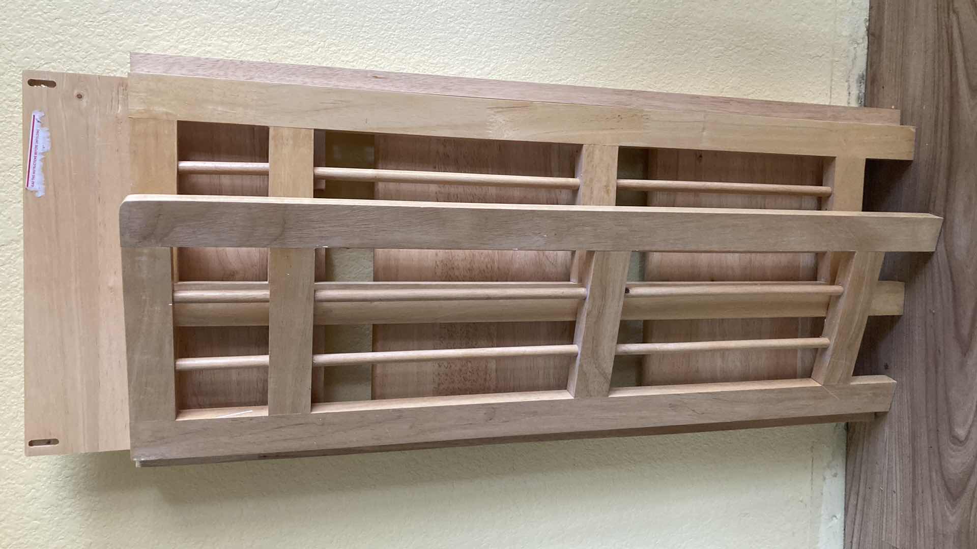 Photo 1 of FOLDING NATURAL WOOD SHELF 15.25” X 11.25” H34”