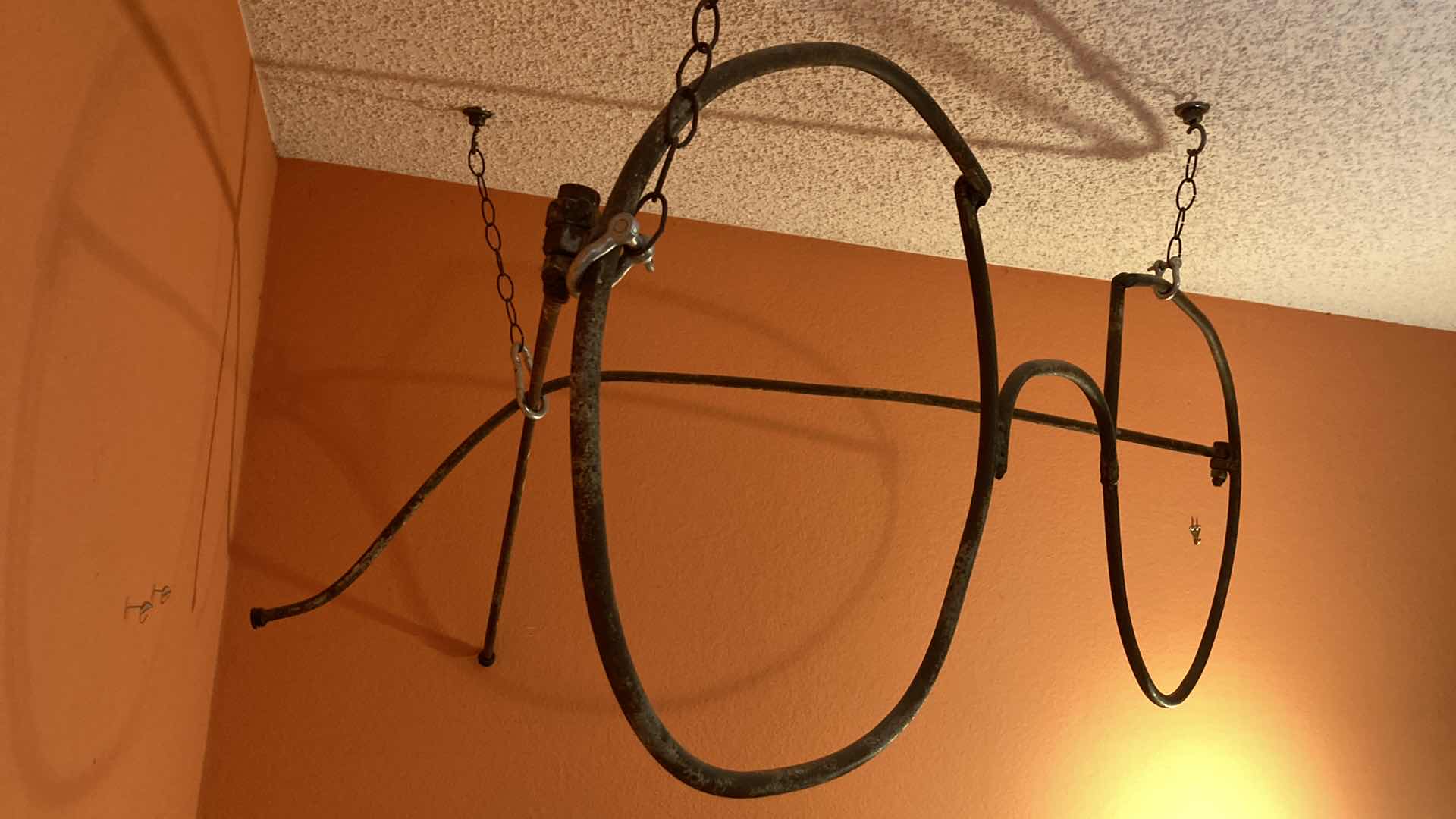 Photo 1 of GLASSES FRAME STEEL ROD HANGING ART 51” X 38” H19”