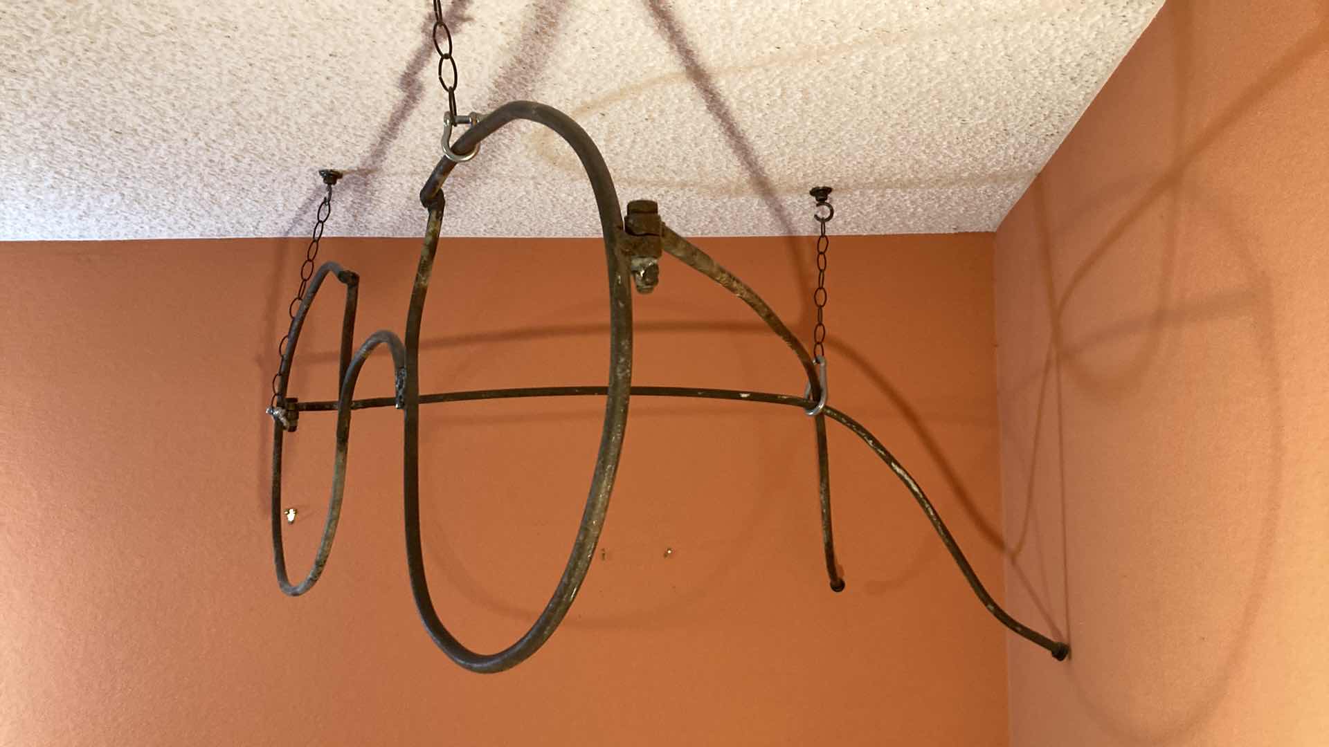 Photo 1 of GLASSES FRAME STEEL ROD HANGING ART 51” X 38” H19”