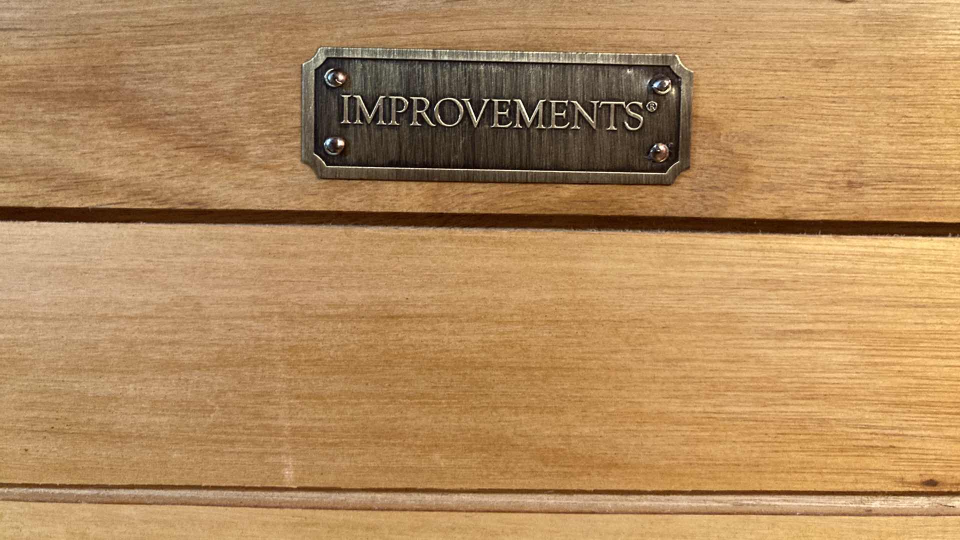 Photo 1 of IMPROVEMENTS SLATED SHELF 28” X 13” H30”