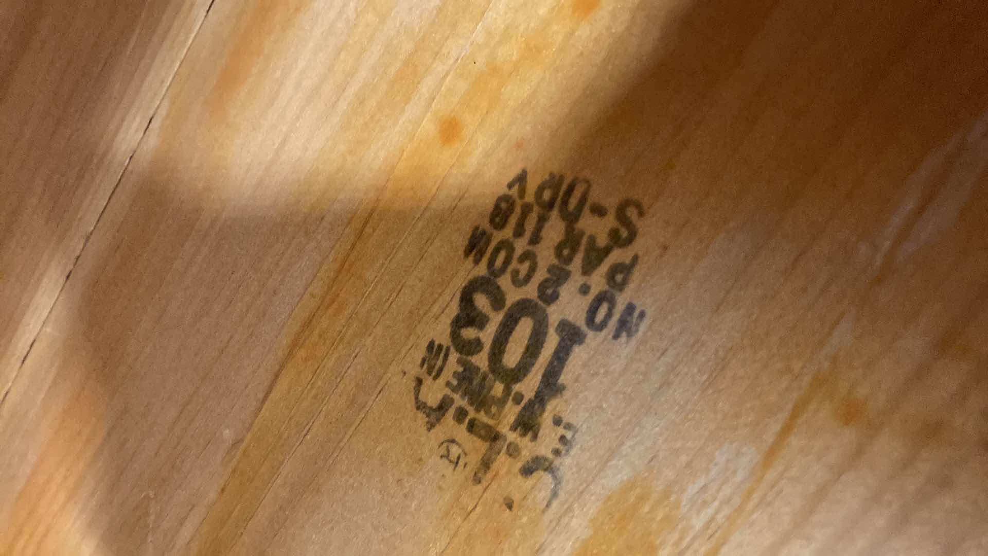 Photo 1 of STAINED PINE BOOK SHELF 23” X 14” H28.5”