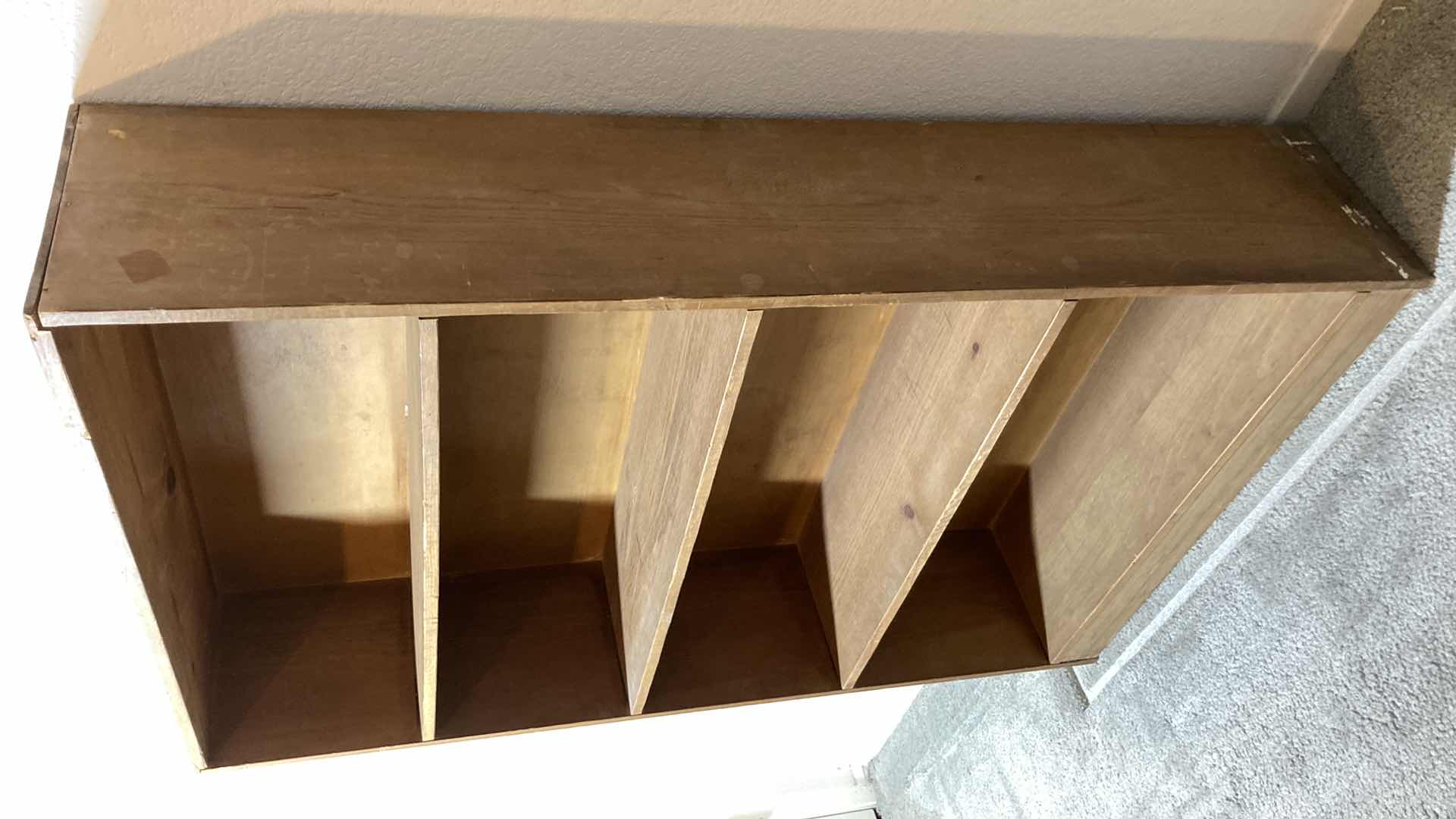 Photo 1 of SOLID WOOD BOOK SHELF 30” X 9.5” H47.5”