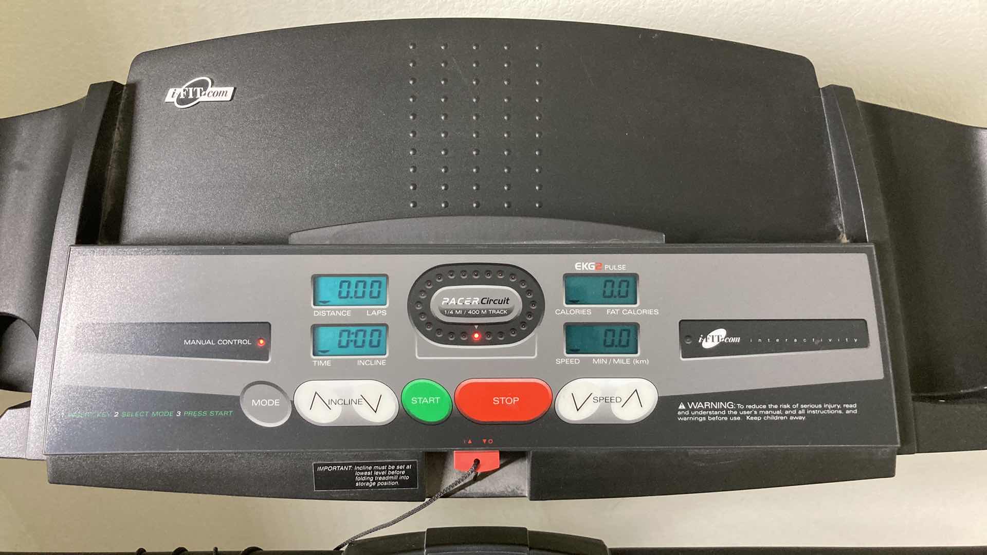 Photo 1 of PROFORM 630DS I FIT.COM TREADMILL MODEL 831299252