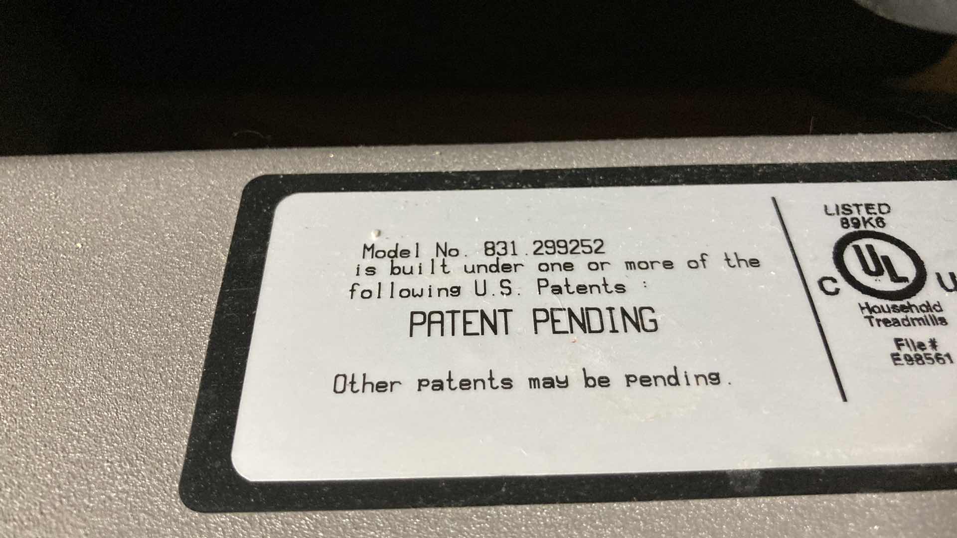 Photo 1 of PROFORM 630DS I FIT.COM TREADMILL MODEL 831299252