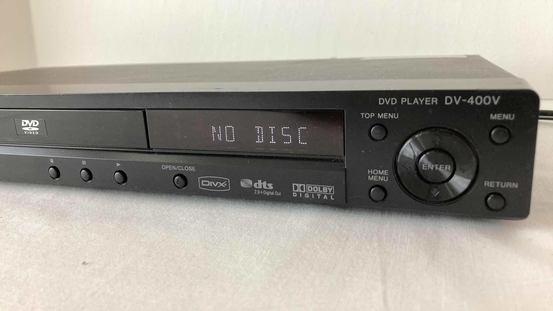 Photo 3 of PIONEER DVD PLAYER MODEL DV-400V-K