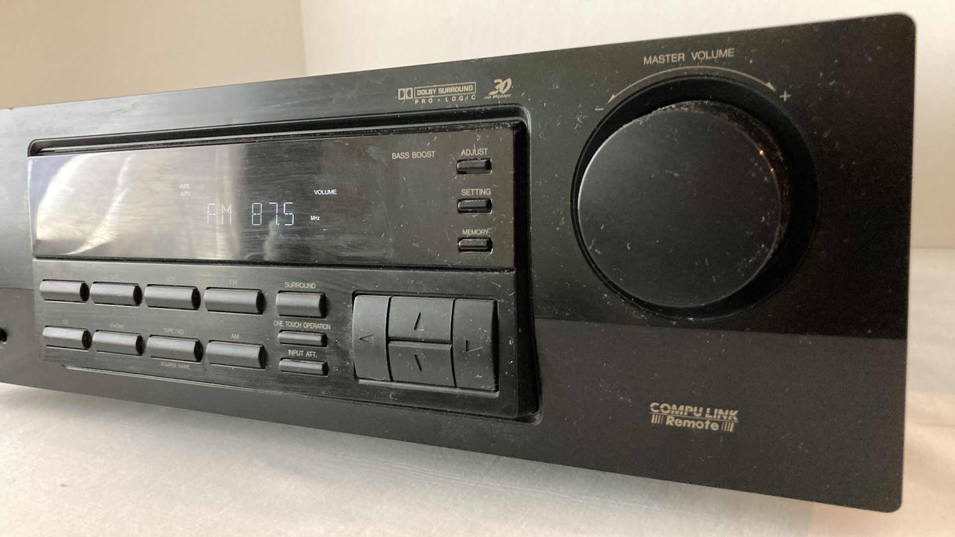 Photo 1 of JVC AUDIO VIDEO CONTROL RECEIVER MODEL RX-558VBK