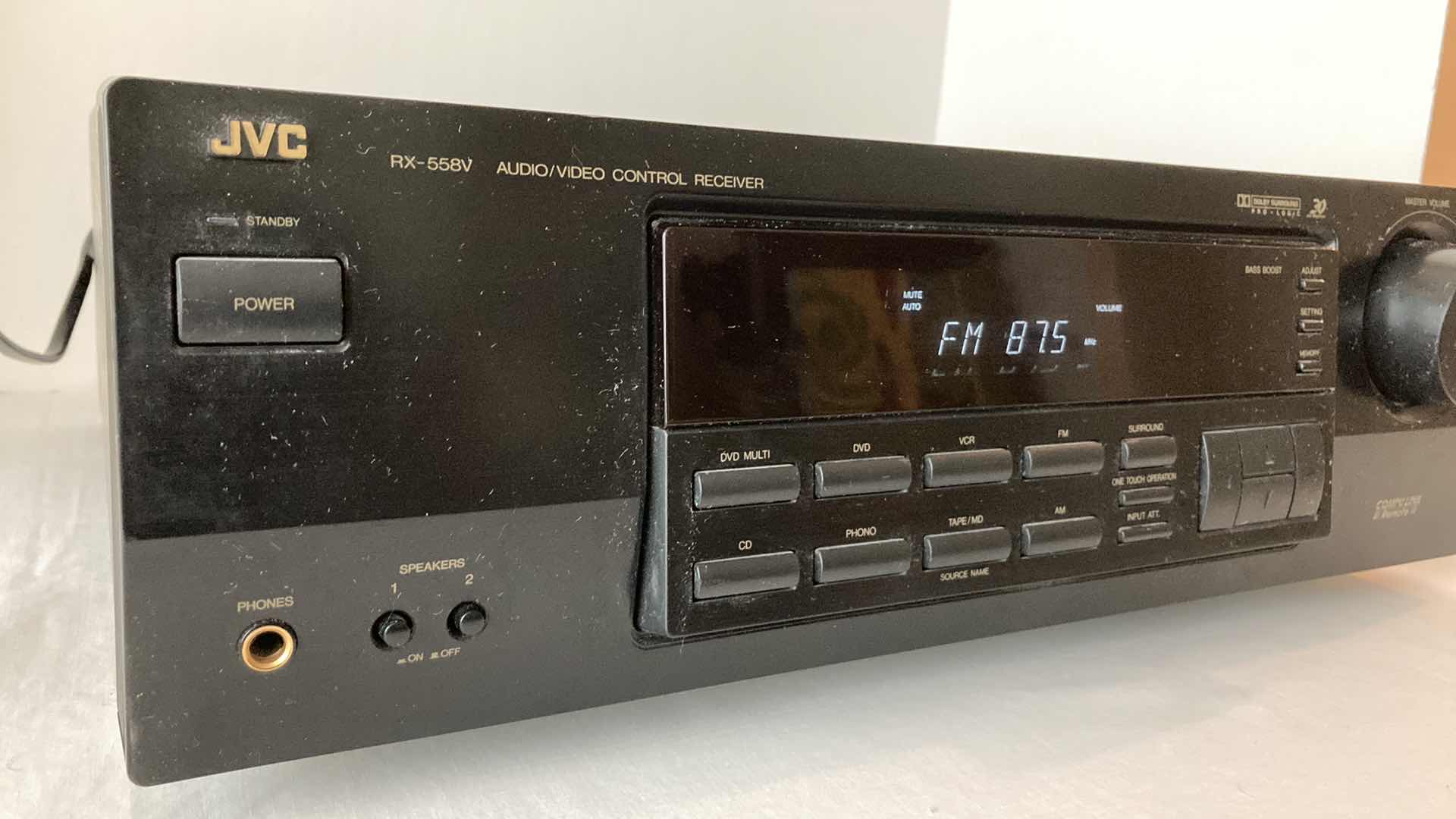 Photo 4 of JVC AUDIO VIDEO CONTROL RECEIVER MODEL RX-558VBK