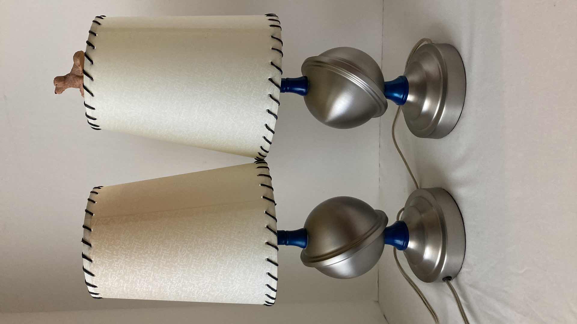 Photo 1 of THE LAND OF NOD ORBITAL TABLE LAMPS (2) 7” X 19.5”