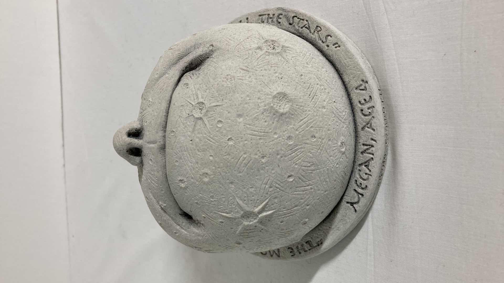 Photo 1 of MOON FACE CERAMIC WALL ARTWORK 6” X 4”