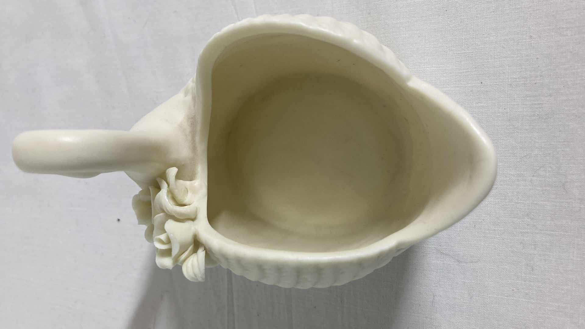 Photo 1 of SWAN CERAMIC CANDY DISH 3” X 4.5” H3.25”