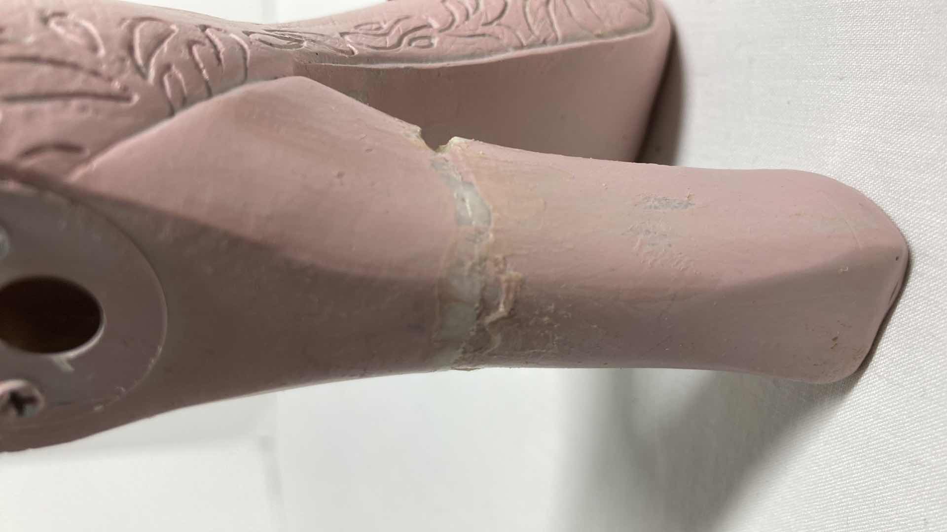 Photo 1 of VINTAGE BOWTIE HEEL COAT HOOKS (2) 4.5” X 4”