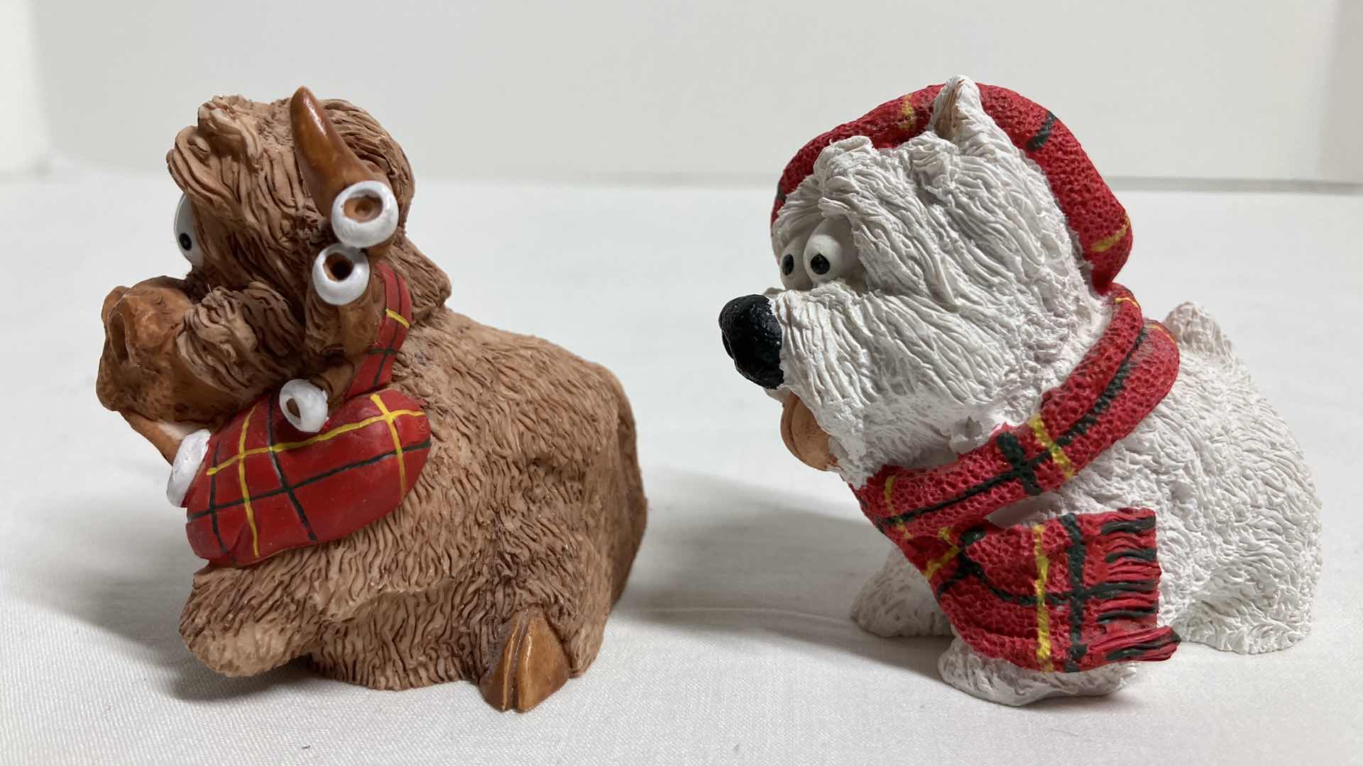 Photo 1 of SMALL WORLD COLLECTIBLES HIGHLAND BULL & SCOTTISH TERRIER H2”